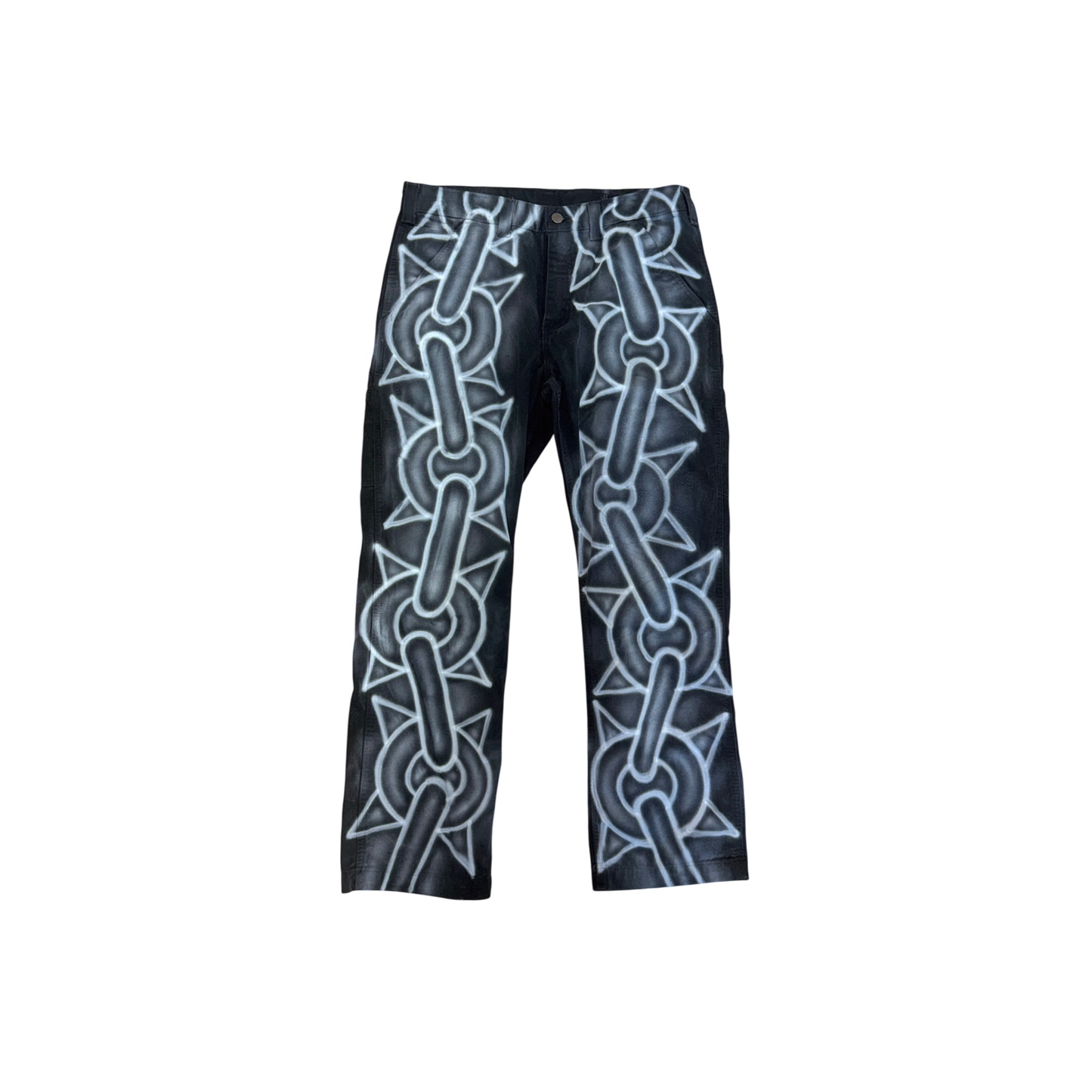 Chainlink Work Pants Black