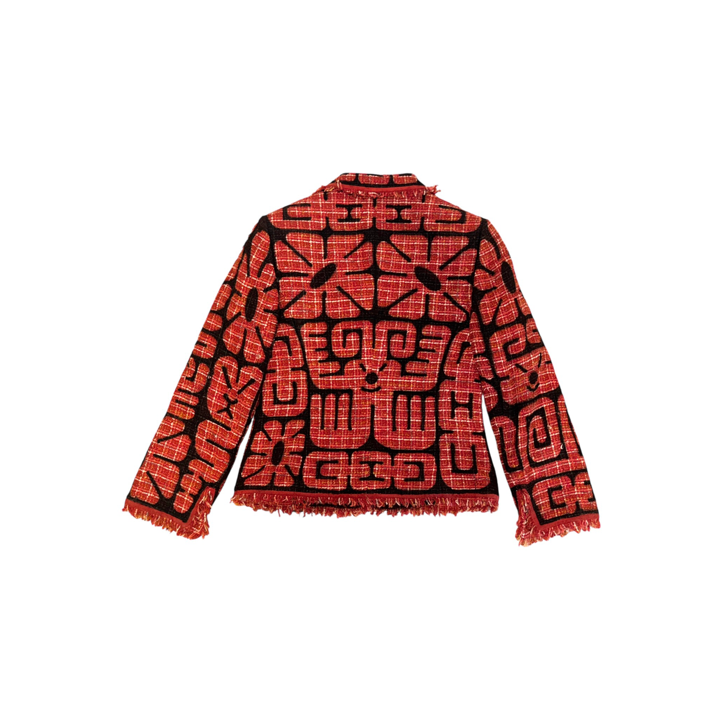 All Over Glyph Jacket Red