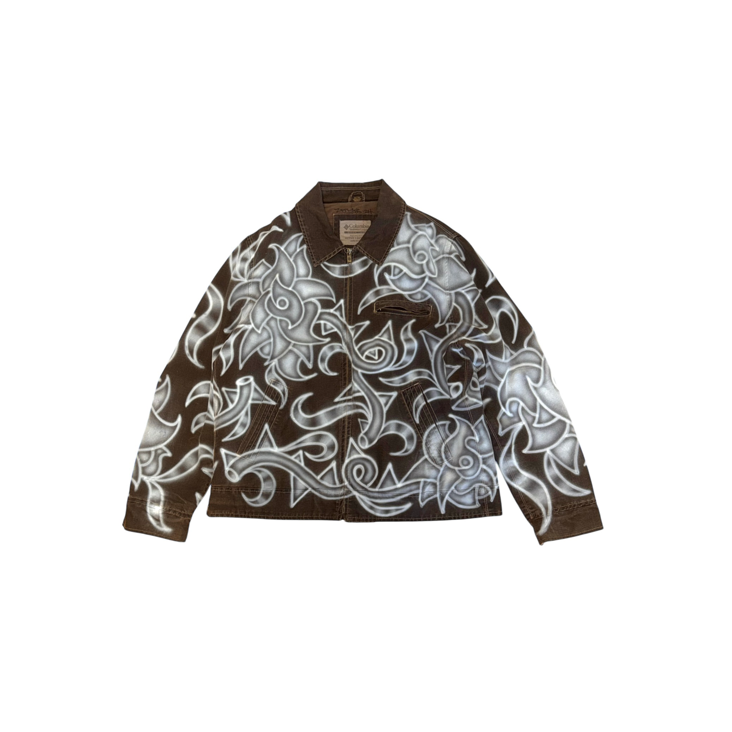 Rose Work Jacket Brown
