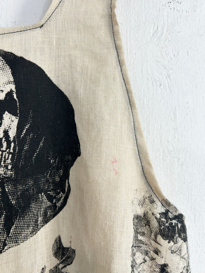 Hand Printed Linen Tunic