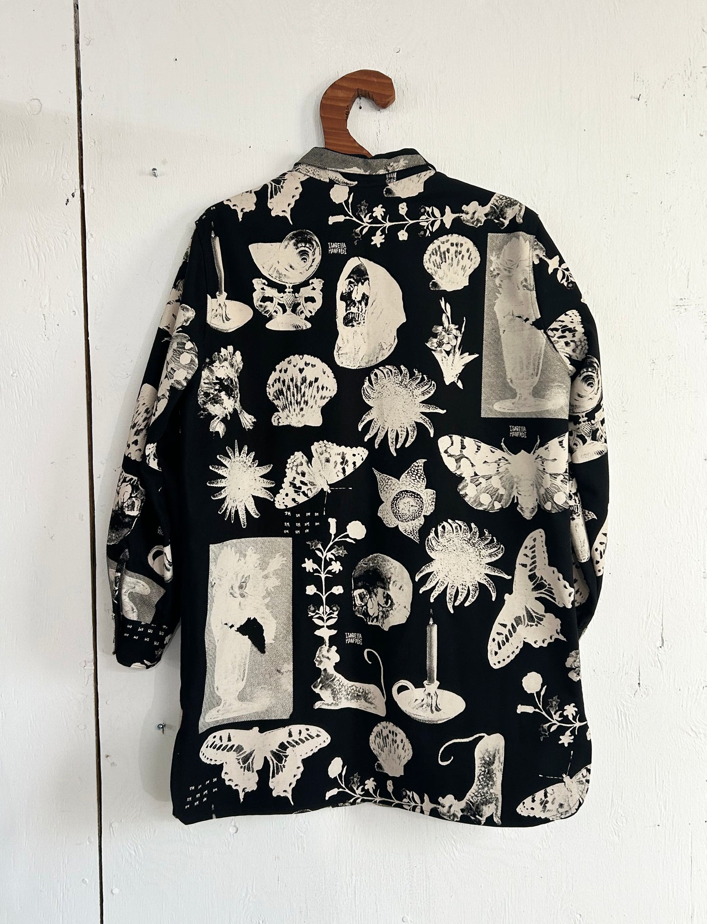 Contrast Nature Print Jacket