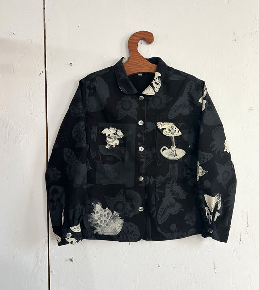 Double Print Chore Coat