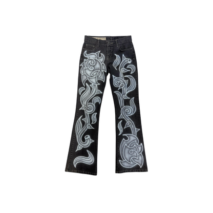 Rose Bootcut Jeans Charcoal