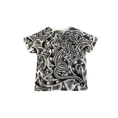 Rose Screenprint + Airbrush Tee