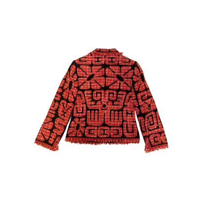 All Over Glyph Jacket Red
